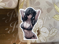 Chainsaw Man Anime Himeno 01 Sticker Decal Vinyl  manga ecchi waifu art