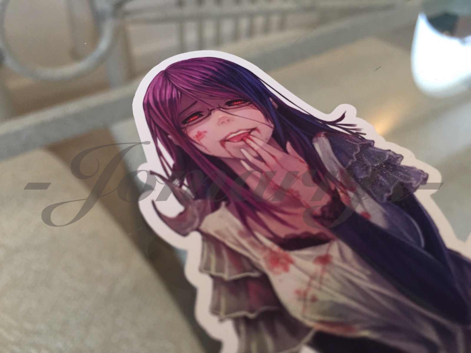 Tokyo Ghoul - Anime - Rize Kamishiro Sticker Decals Vinyl binder laptop console
