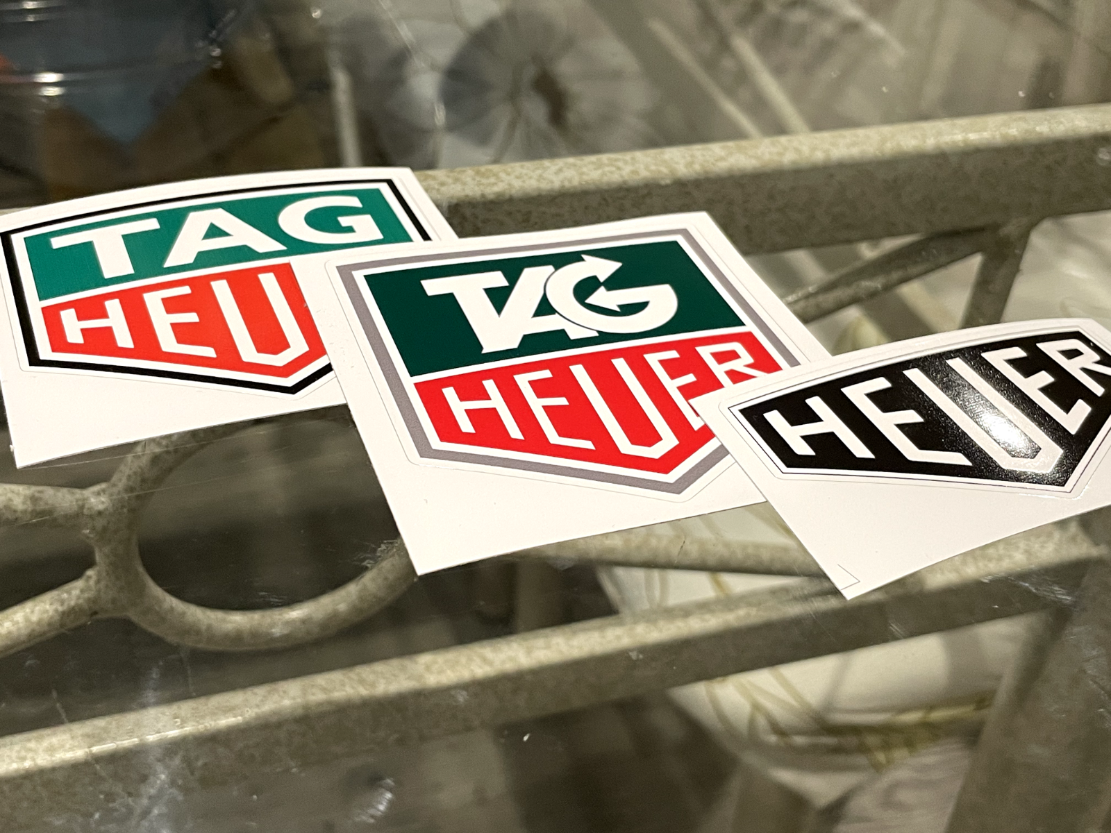 Custom Tag Heuer Logo fan Premium Quality Vinyl Sticker Decal waterproof car