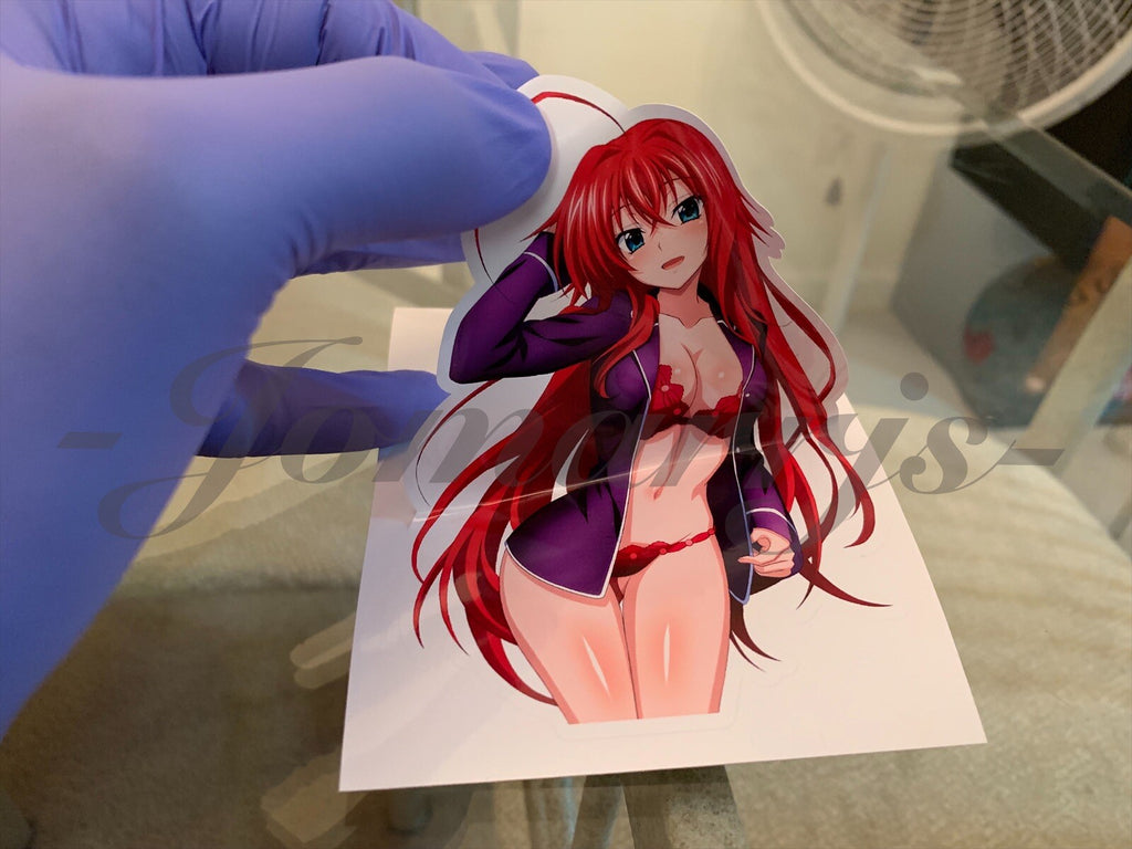 Highschool DxD - Anime -Rias Gremory Sticker Decal Vinyl high school lingerie