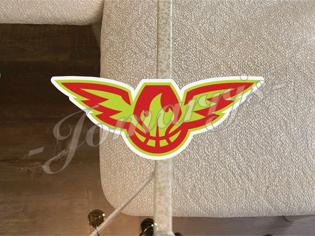 Atlanta Hawks Basketball Team Logo NBA Sticker Decal Vinyl 2"-18" waterproof car
