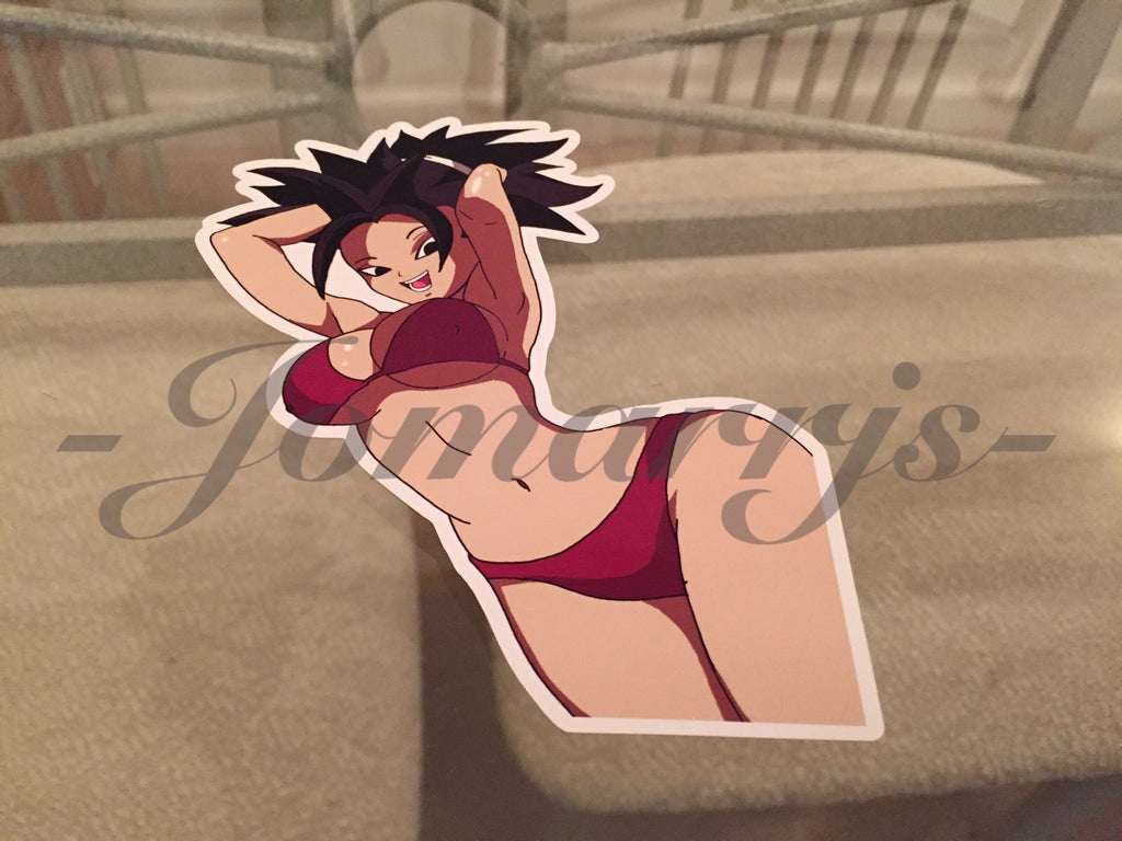 Dragon Ball Z - Anime - Kefla Bikini Sun Fun Sticker Decal Vinyl DBZ manga