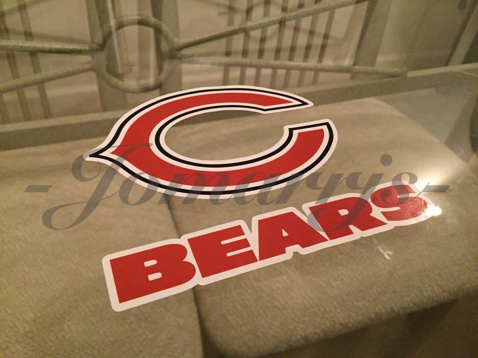 Chicago Professional Football Team Logo Vinyl Sticker Decal 2.5"-24"