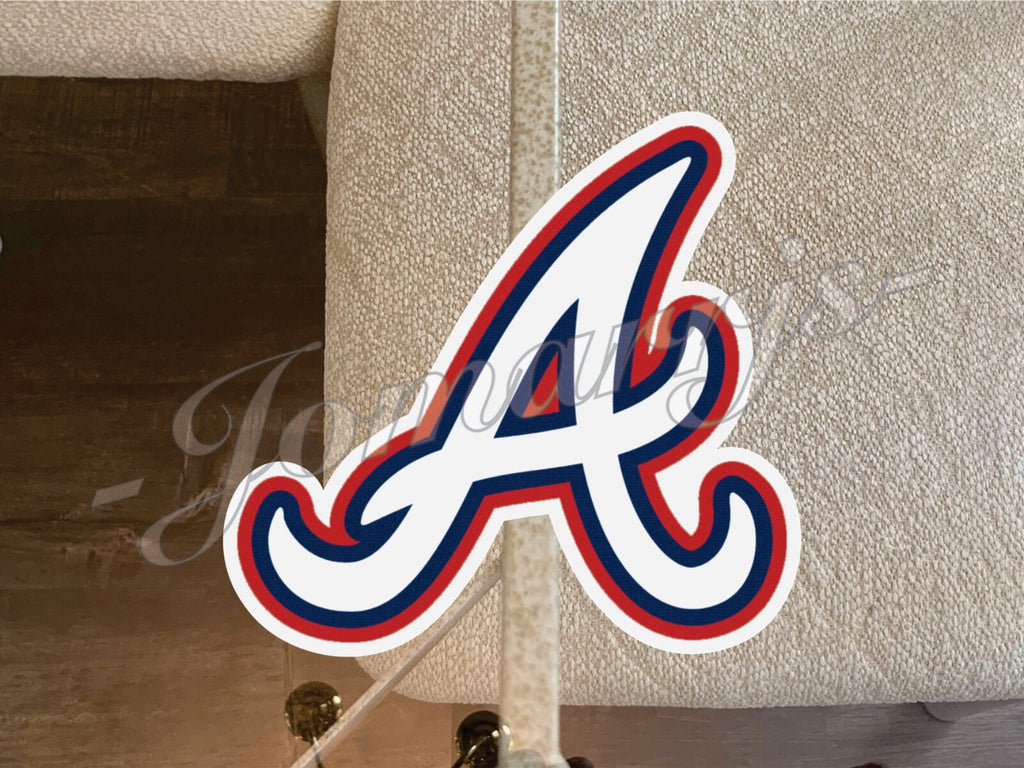 Atlanta Braves Baseball Team Logo MLB Sticker Decal #ForTheA 2"-18" waterproof