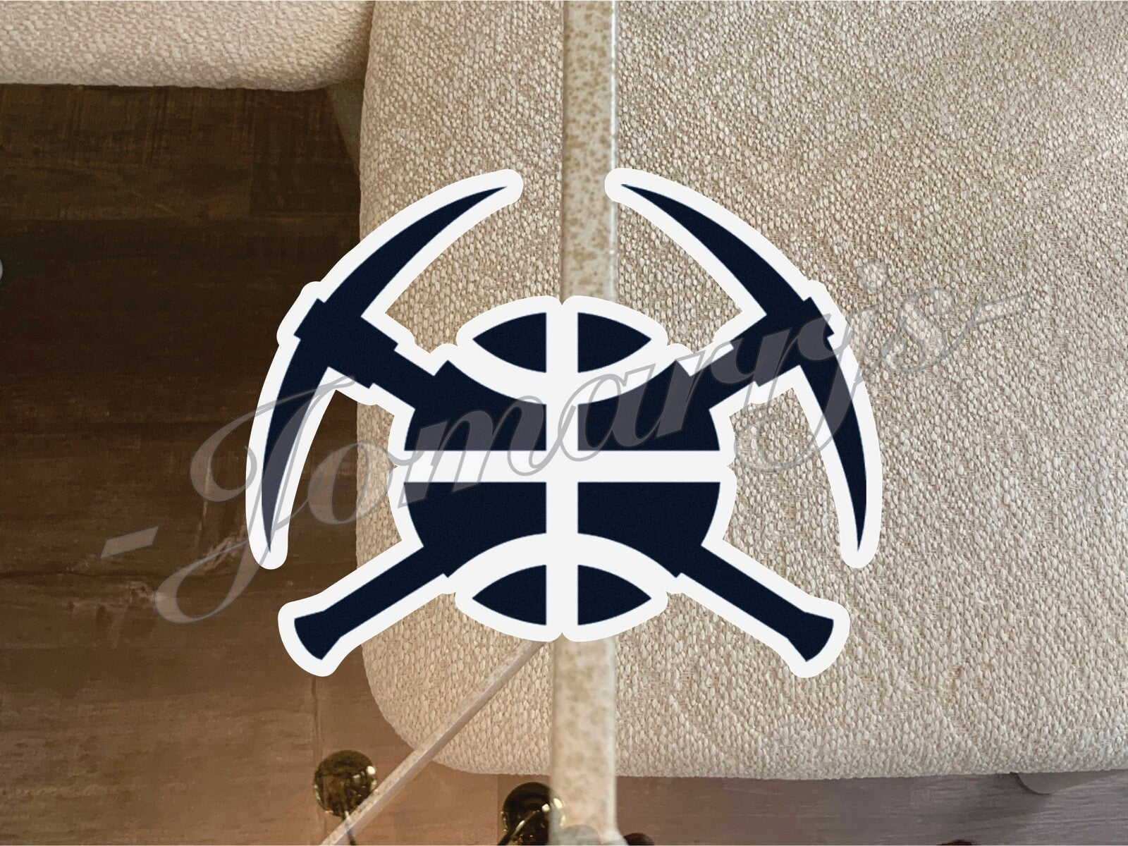 Denver Nuggets Logo NBA Sticker Decal Vinyl waterproof 2-18" #MileHighBasketball