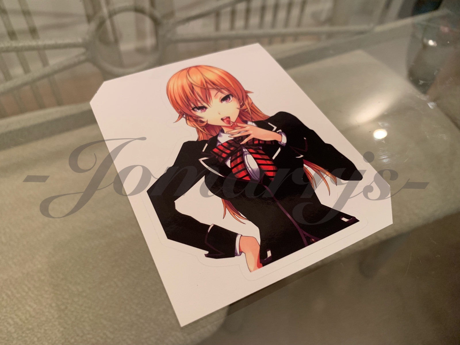 Food Wars! Shokugeki no Soma - Anime - Erina Nakiri "Taste" Sticker Decal manga