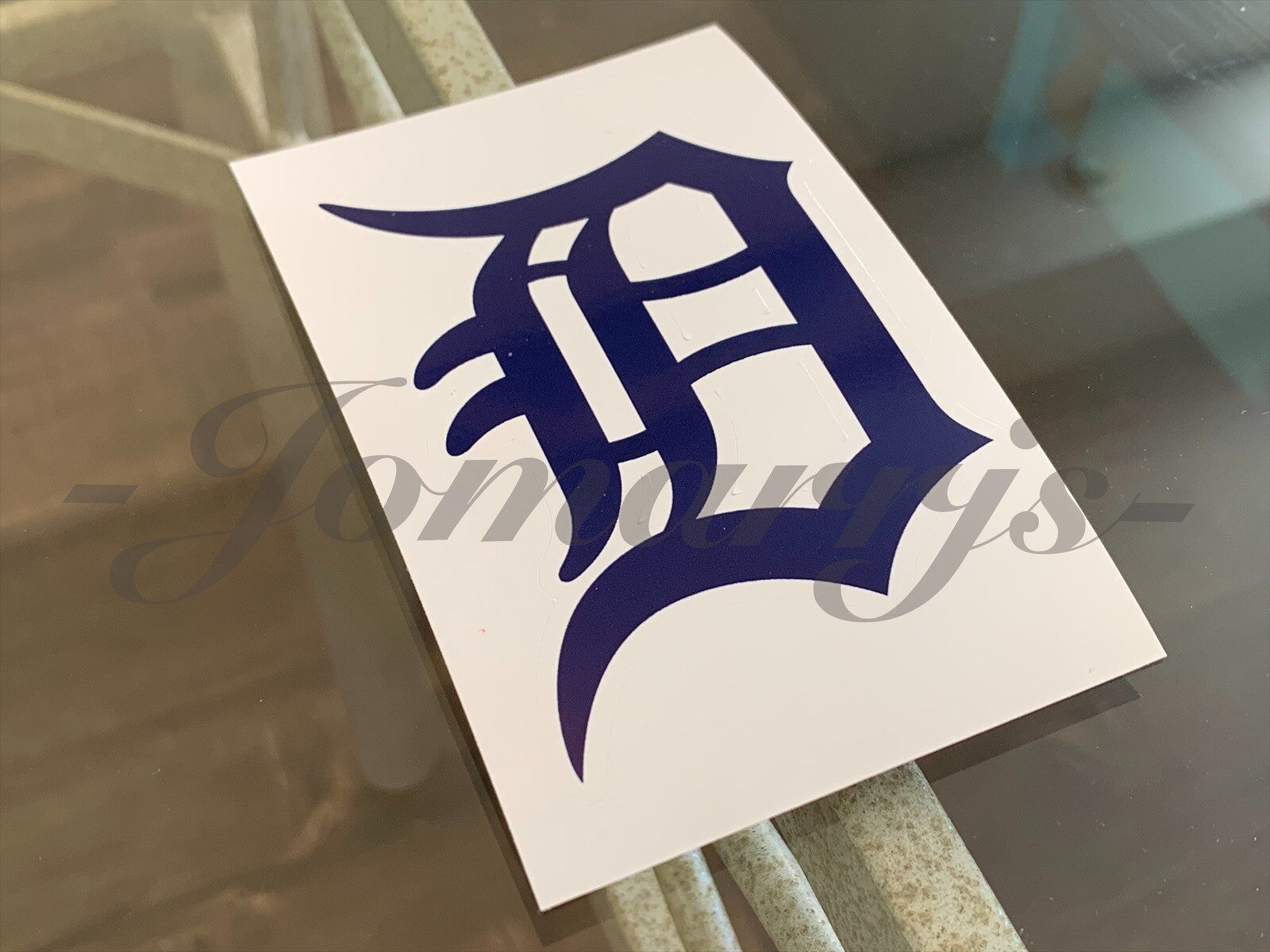 Detroit Tigers Baseball Logo MLB Sticker Decal Motor City Kitties 3-18"