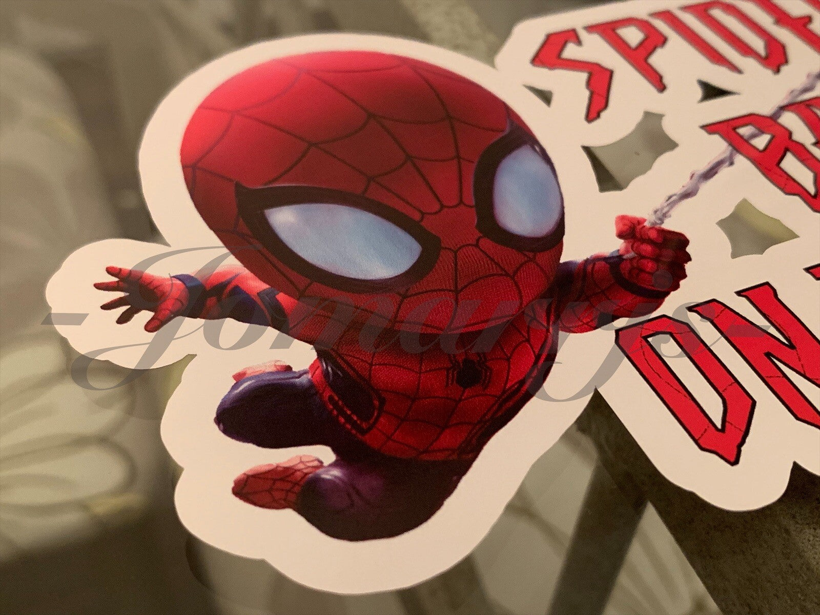 Custom Spiderman Baby (or Kid) on Board Sticker Decal spider Marvel peter parker