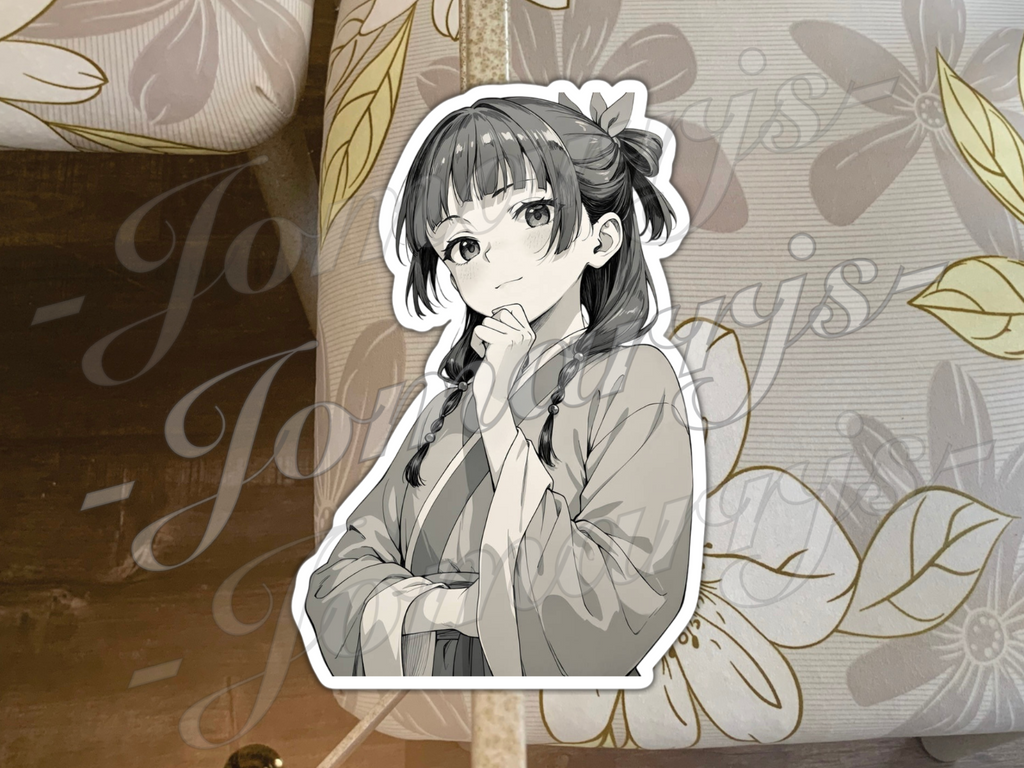 The Apothecary Diaries Anime Maomao 01 Sticker Decal Vinyl manga otaku art