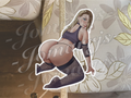Naruto Anime Ino Yamanaka 0001 Custom Sticker Decals Sign sexy lewd ecchi manga