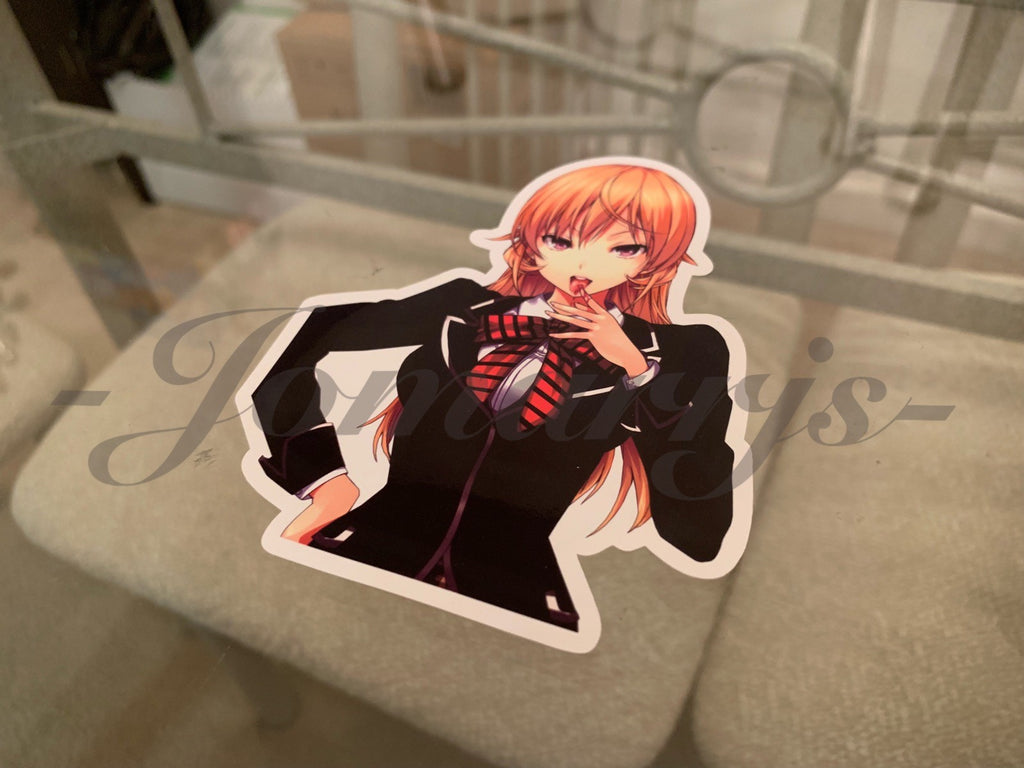 Food Wars! Shokugeki no Soma - Anime - Erina Nakiri "Taste" Sticker Decal manga