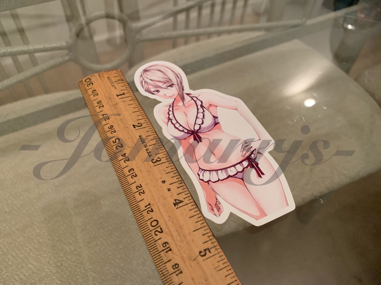 Food Wars! Shokugeki no Soma - Anime - Alice Nakiri Bikini Sun Fun Sticker Decal