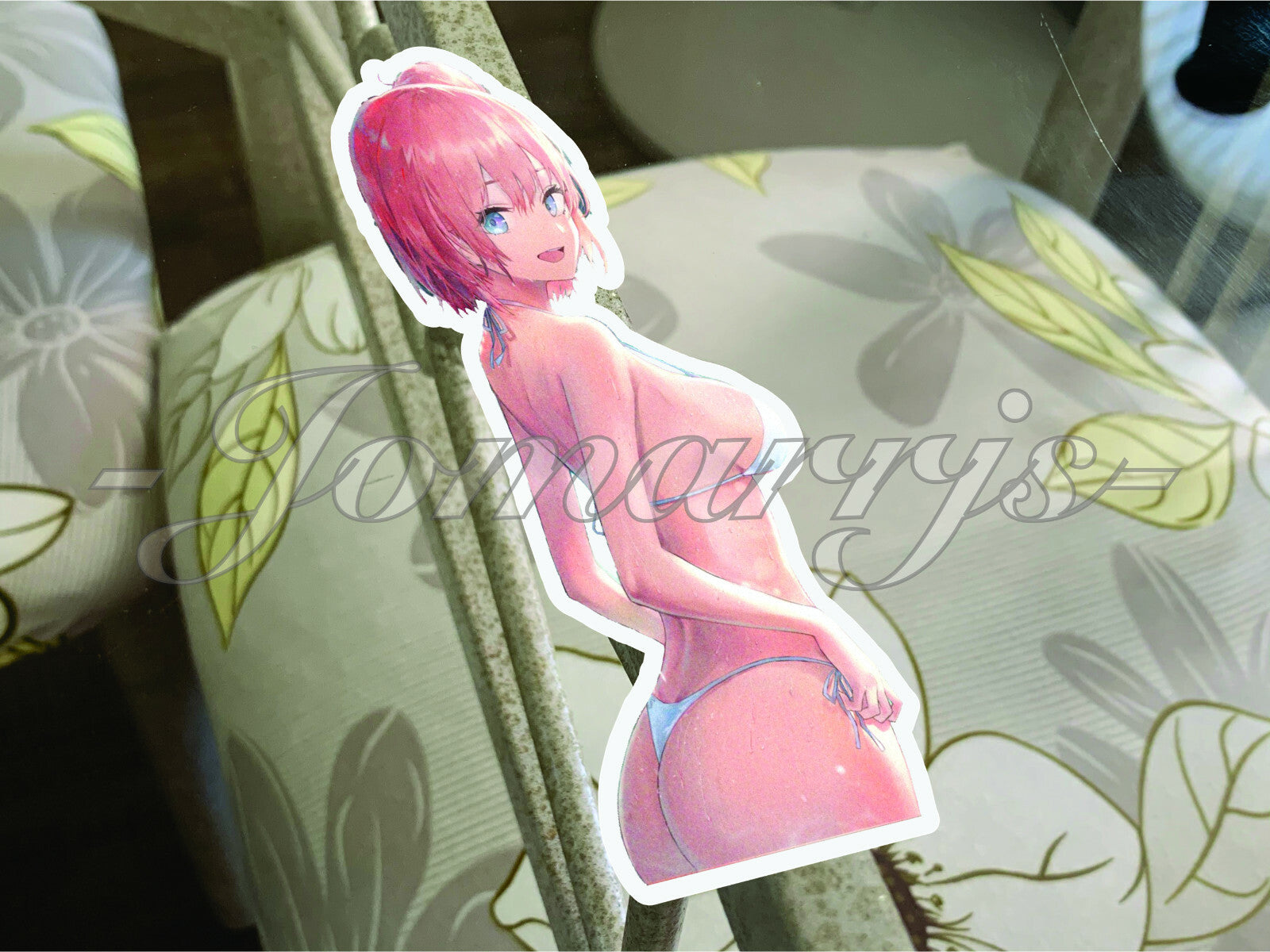 Yahari Ore No Anime Yui Yuigahama Bikini Sun Fun Sticker d. manga ecchi sexy