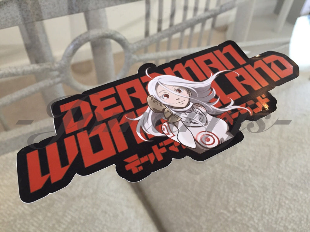 Deadman Wonderland - Anime - Shiro Sticker Decals Vinyl Sign Red Man Sz: 4”-18”