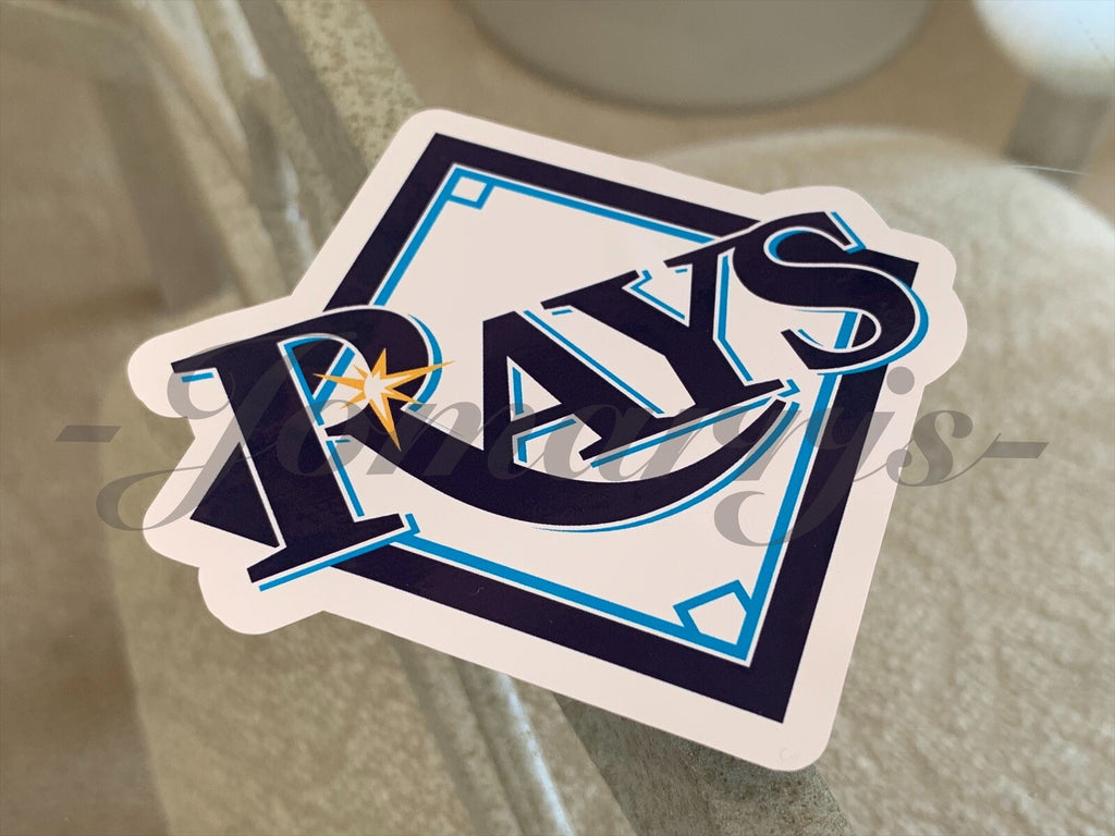 Tampa Bay Devil Rays Baseball Logo MLB Sticker Decal Vinyl Sz: 2"-18" waterproof
