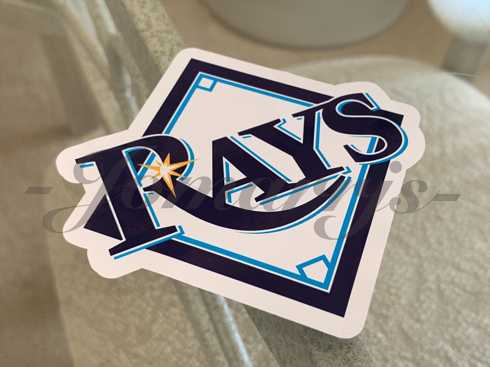 Tampa Bay Devil Rays Baseball Logo MLB Sticker Decal Vinyl Sz: 2"-18" waterproof