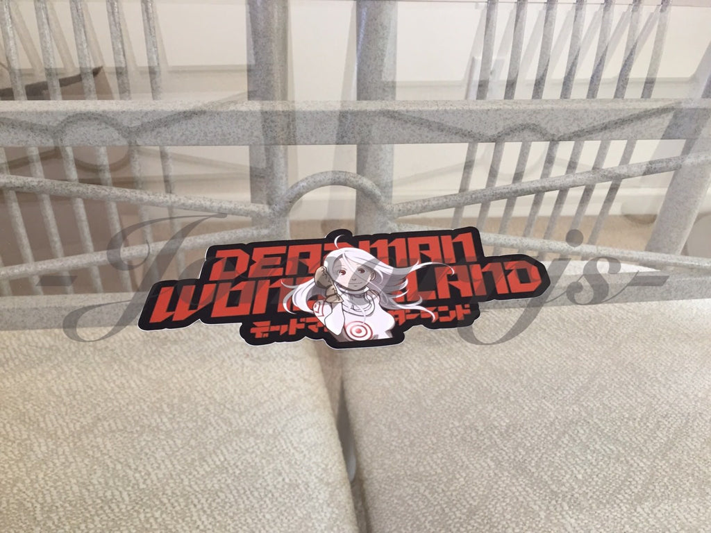 Deadman Wonderland - Anime - Shiro Sticker Decals Vinyl Sign Red Man Sz: 4”-18”