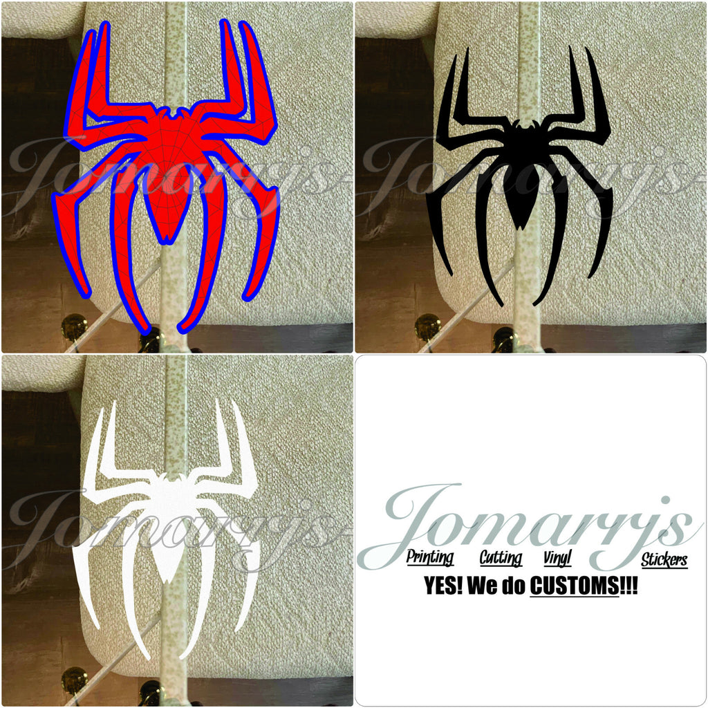 Marvel Spiderman Logo Sticker Decal Vinyl Sign Comic Movie Avengers *Sz: 5"-18"*