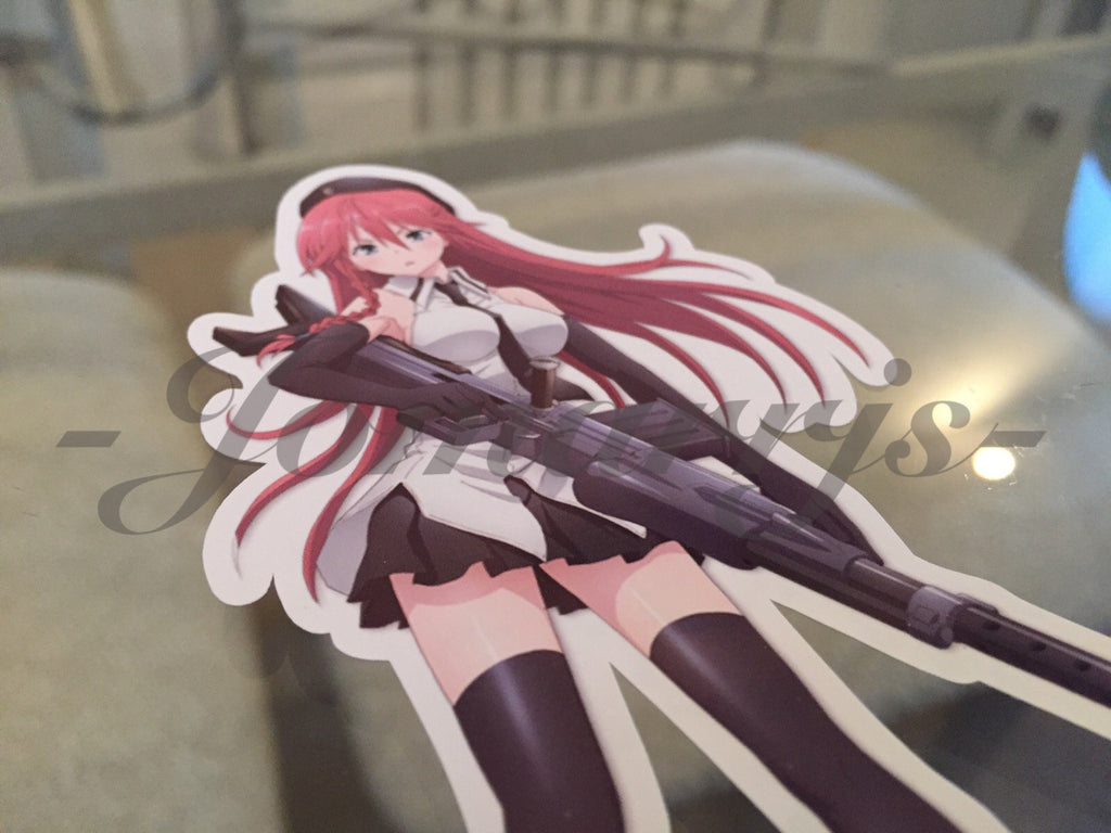 Trinity Seven - Anime - Lilith Asami Sticker Decals Vinyl binder laptop console