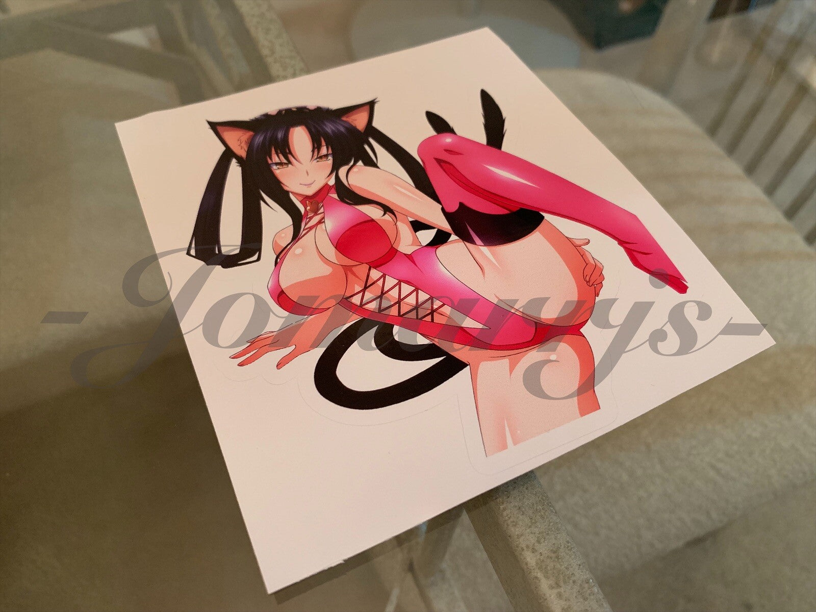 Highschool DxD - Anime Kuroka Toujou Bikini Sun Fun Sticker Decal high school