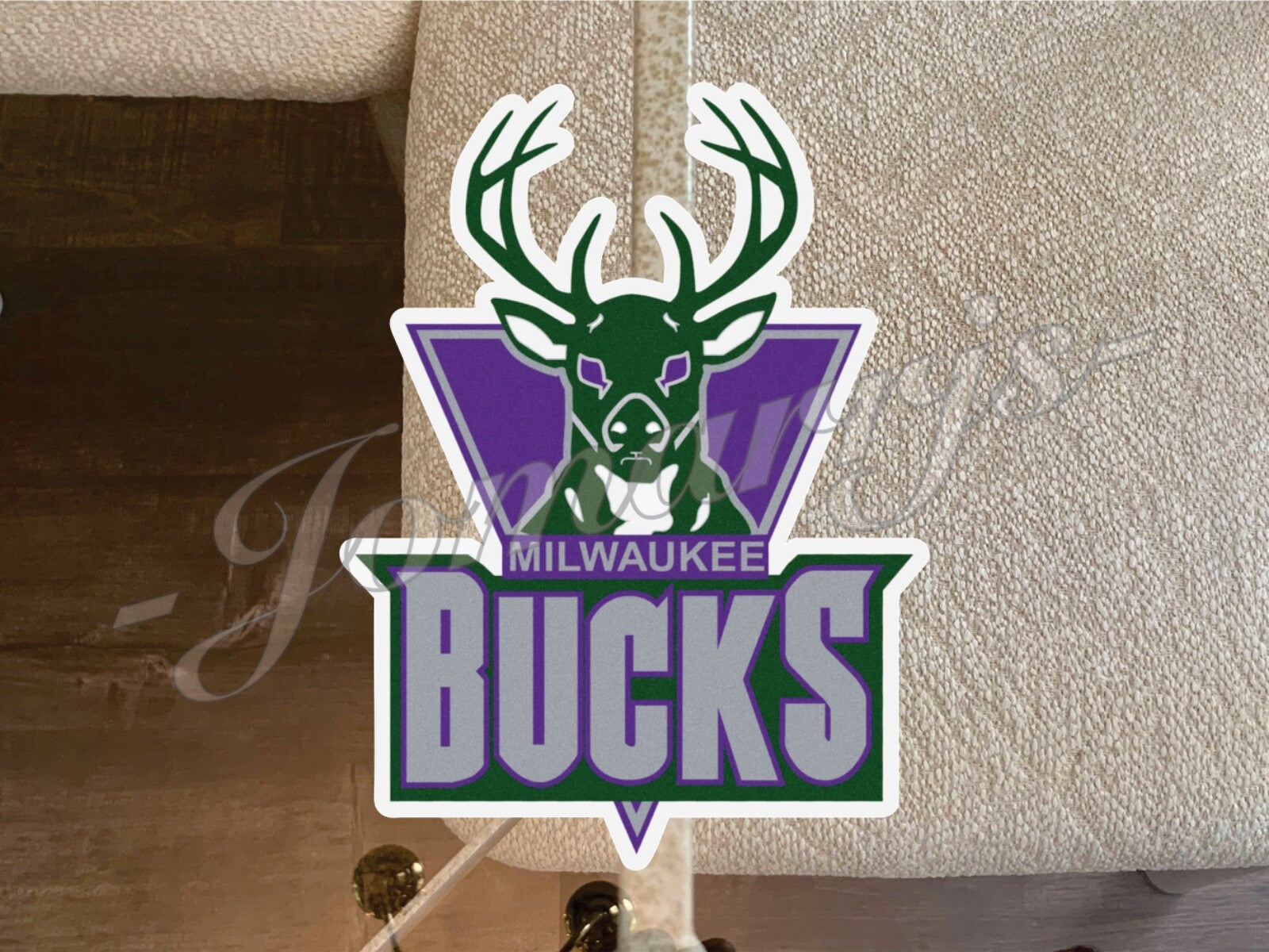 Milwaukee Bucks Basketball Team Logo NBA Sticker Decal Vinyl waterproof 2"-18"