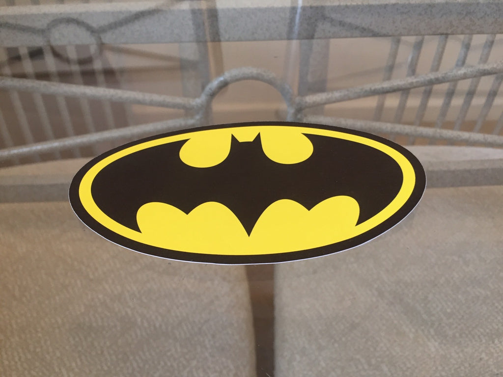 Custom Batman Logo Sticker Decal Sign Comic Dark Knight waterproof 2"-24"