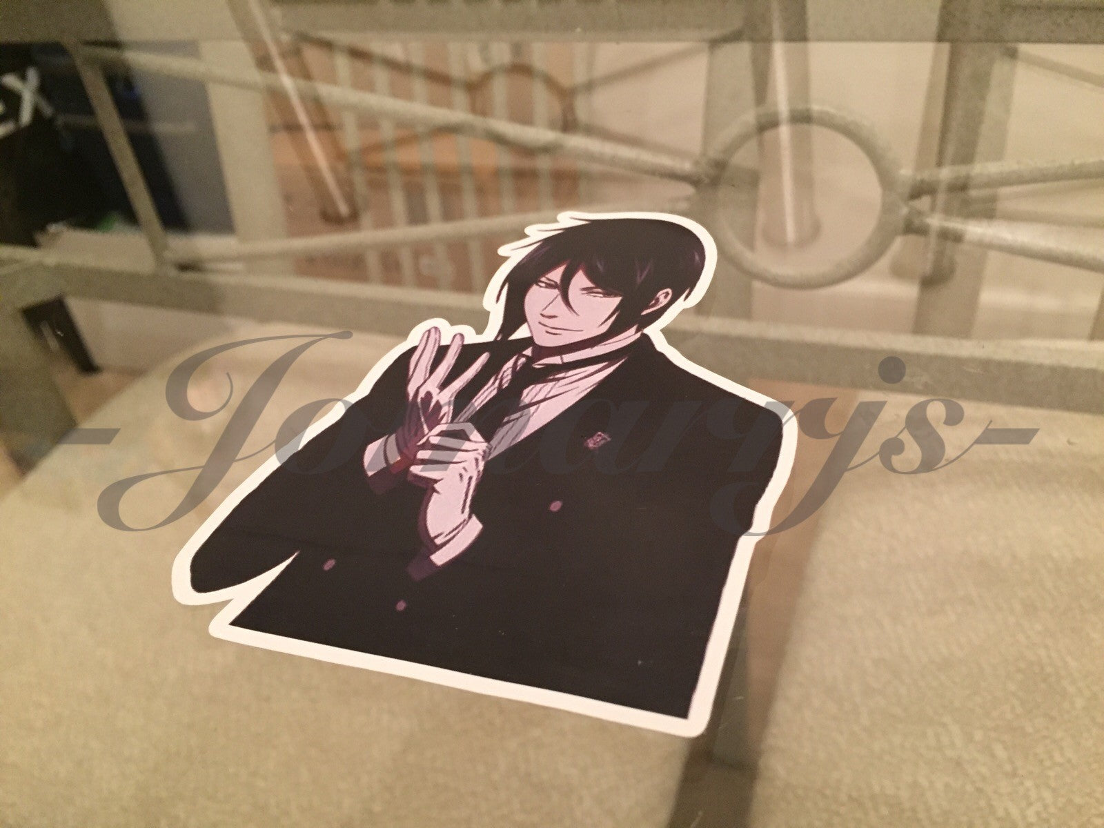 Black Butler Kuroshitsuji Anime - Sebastian Michaelis Sticker Decal Vinyl manga