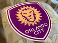 Orlando City SC Soccer Club Team Logo MLS Sticker Decal Vinyl #VamosOrlando