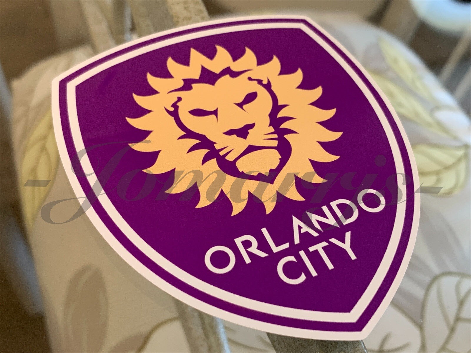 Orlando City SC Soccer Club Team Logo MLS Sticker Decal Vinyl #VamosOrlando