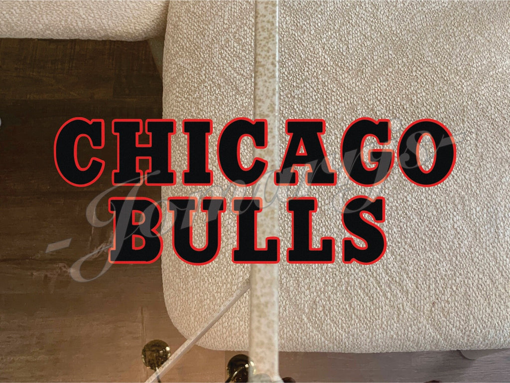Chicago Bulls Basketball Team Mascot Logo NBA Sticker Decal Vinyl Windy City