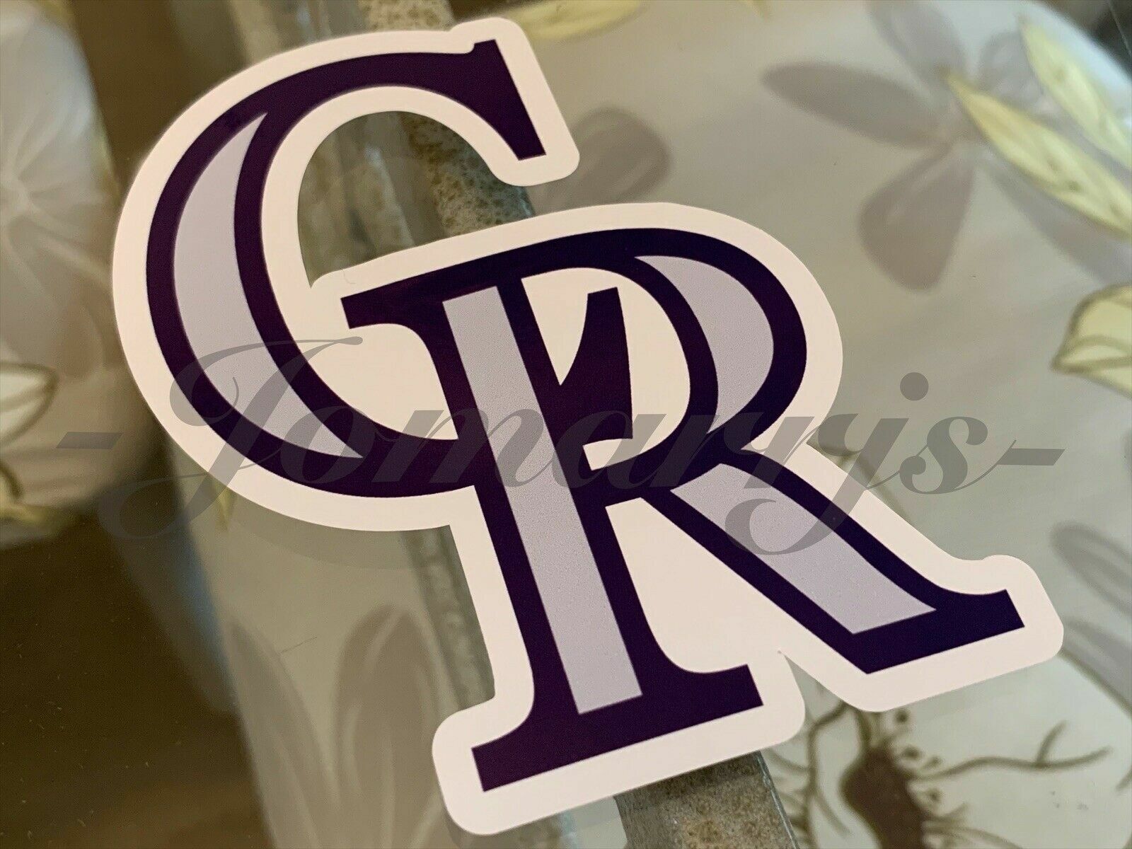 Colorado Rockies Baseball Logo MLB Sticker Decal Vinyl #Rockies waterproof 2-18"