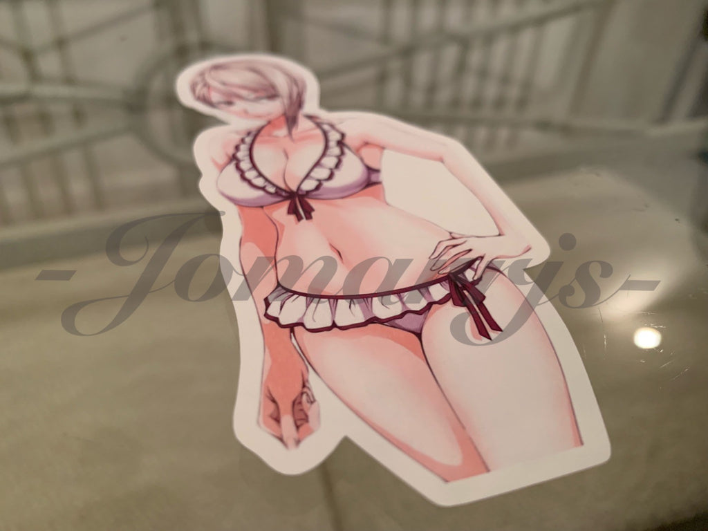 Food Wars! Shokugeki no Soma - Anime - Alice Nakiri Bikini Sun Fun Sticker Decal