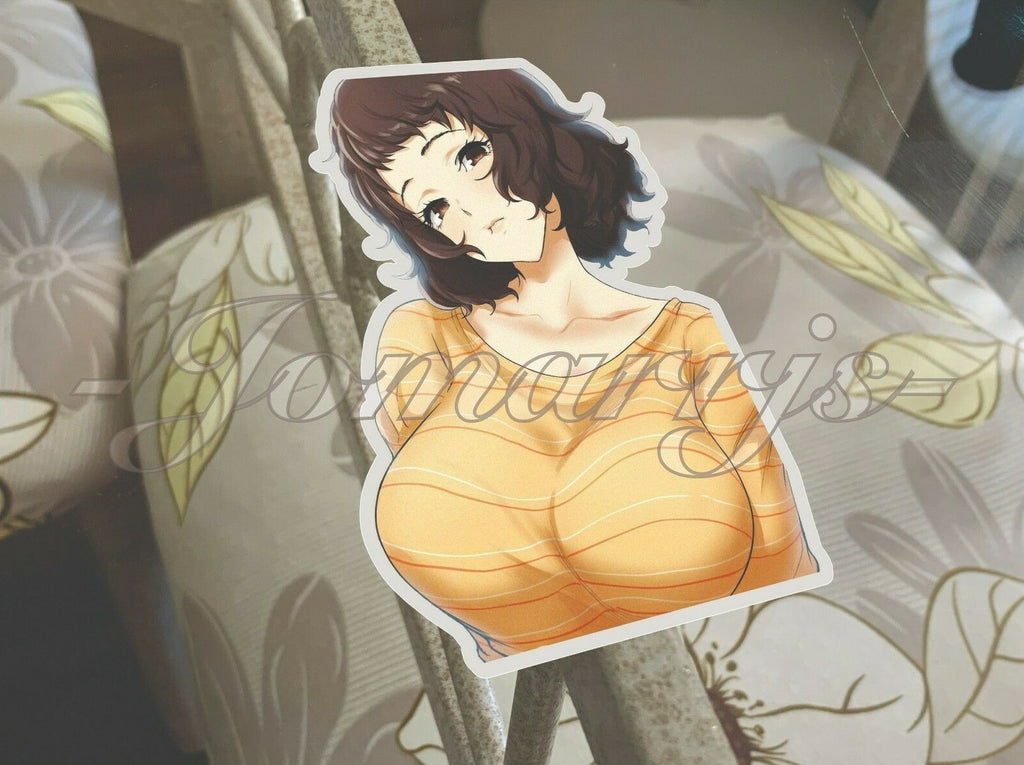Persona 5 - Sadayo Kawakami - Custom Colored Sticker Vinyl manga 2