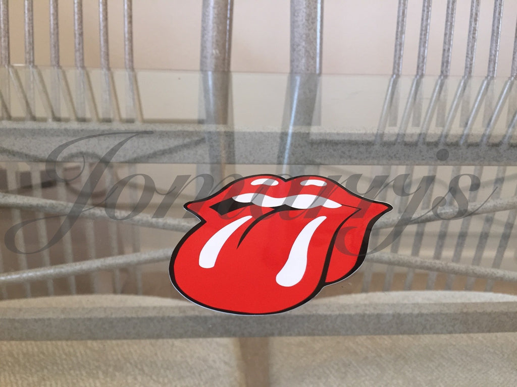 Rolling Stones Tongue Stickers Decal Vinyl Sign Rock & Roll Band *Sz: 4"-18"*