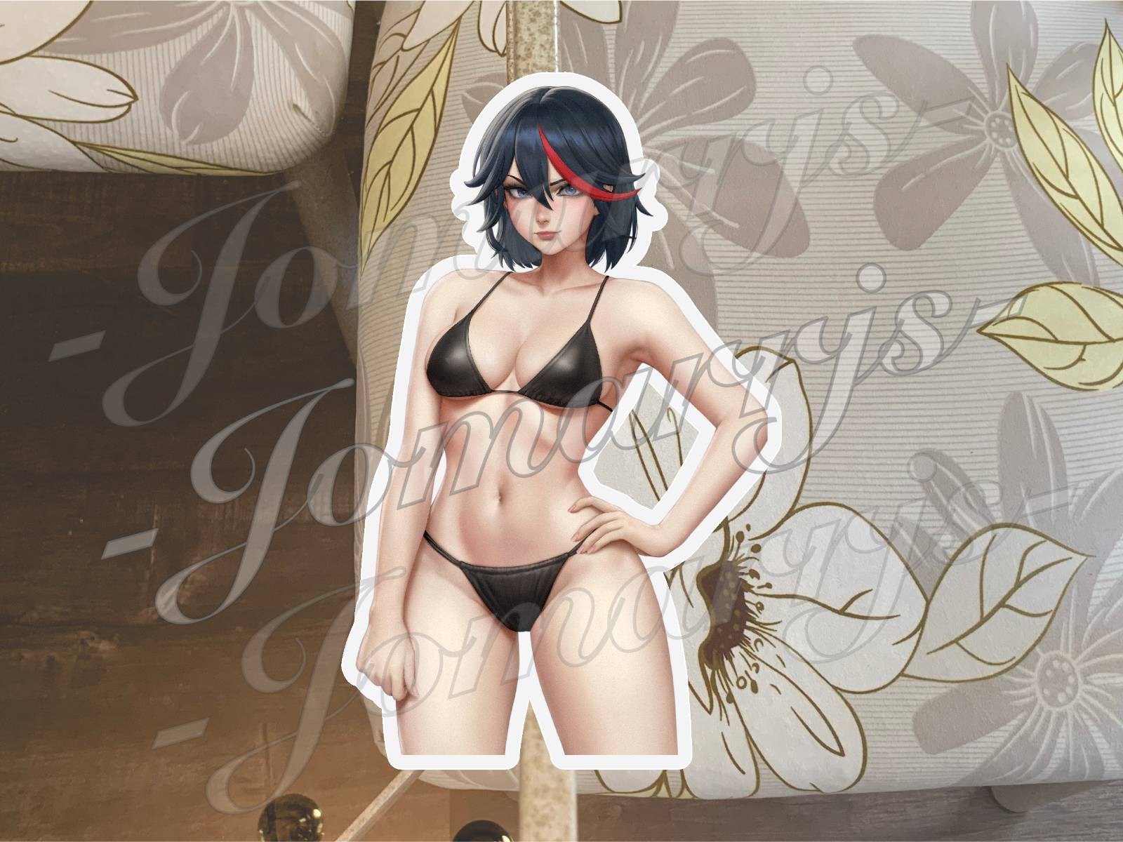 KILL la KILL Anime Matoi Ryuuko Bikini Sun Fun Sticker Decal 2 Manga Laptop
