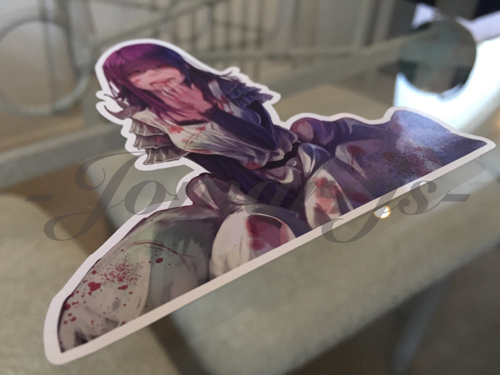Tokyo Ghoul - Anime - Rize Kamishiro Sticker Decals Vinyl binder laptop console