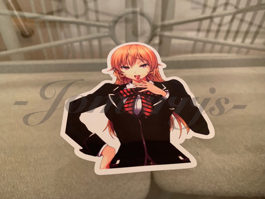 Food Wars! Shokugeki no Soma - Anime - Erina Nakiri "Taste" Sticker Decal manga