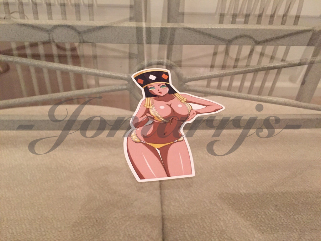Dragon Ball Z Anime Helles Bikini “Unleashed” Sun Fun Sticker Decal Vinyl DBZ
