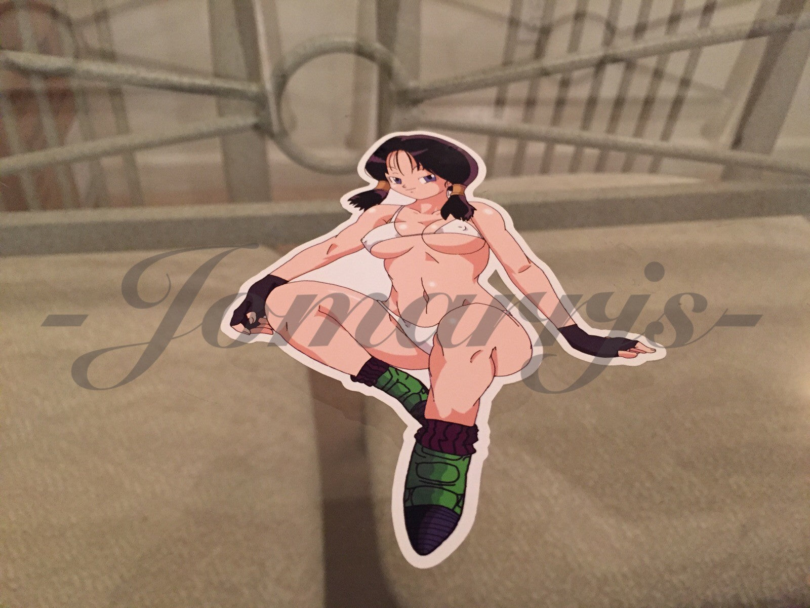 Dragon Ball Z - Anime - Videl Bikini Sun Fun Sticker Decal Vinyl DBZ