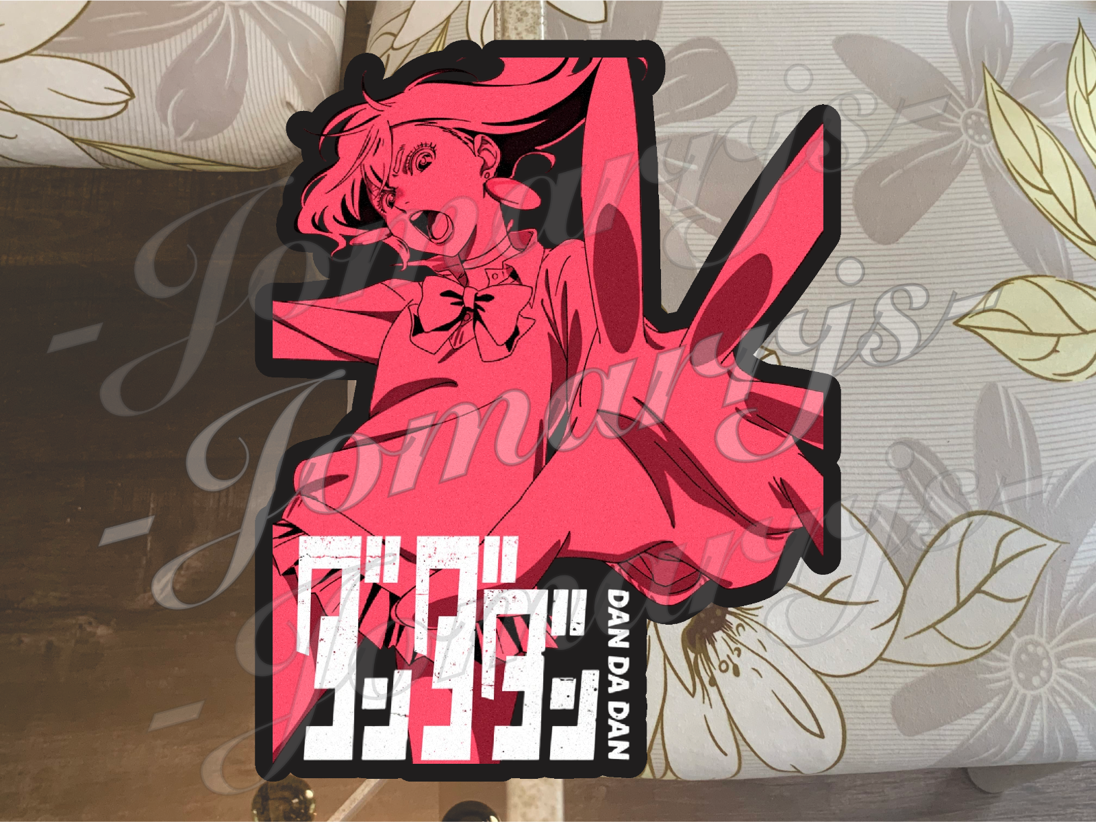 Dan Da Dan Custom Title Sticker Decal Vinyl 2"-18" waterproof car laptop manga