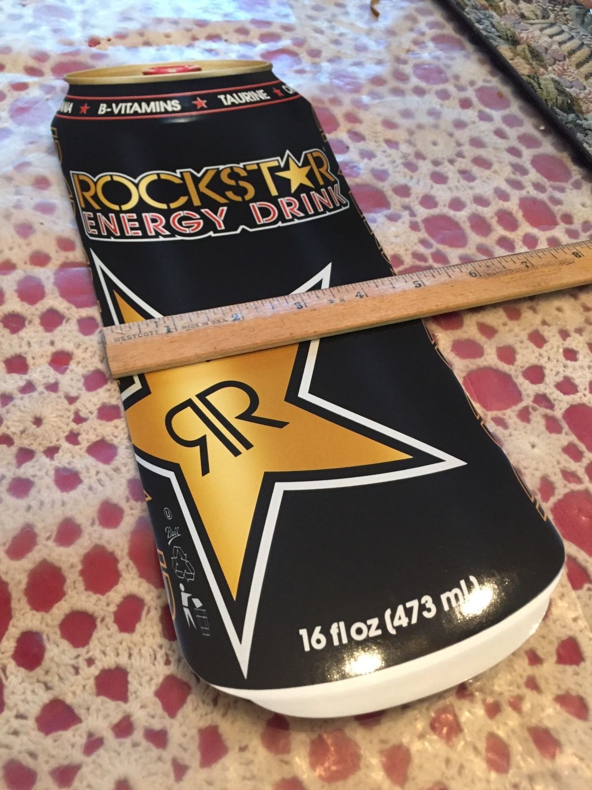 Authentic Rockstar Energy Drink Sticker Decal Sign Logo Original Cans BMX Moto