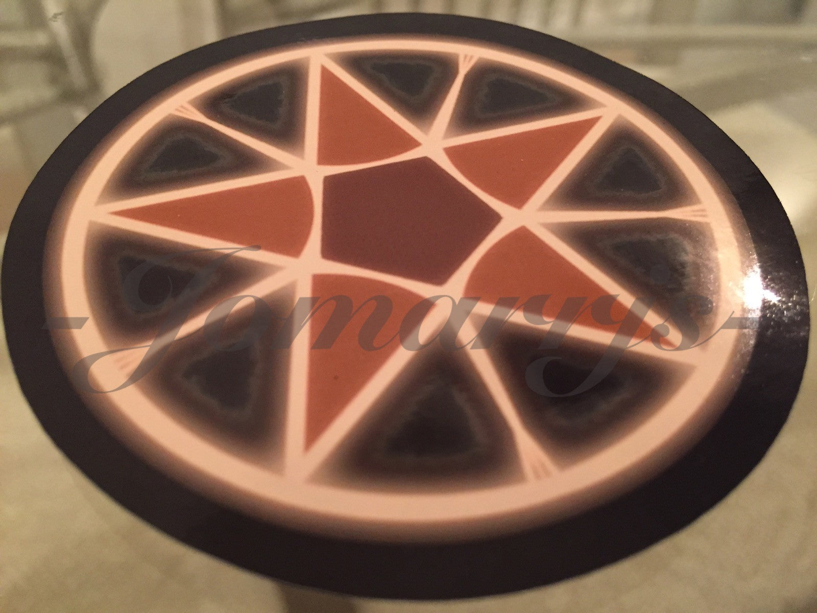 Black Butler Kuroshitsuji Anime Ciel Phantomhive Faustian Contract Seal Sticker