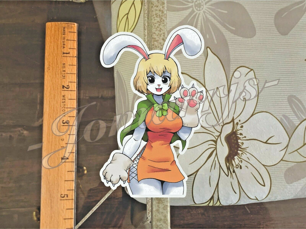 One Piece Anime Carrot Custom Sticker Decals Vinyl fun manga ecchi waifu art