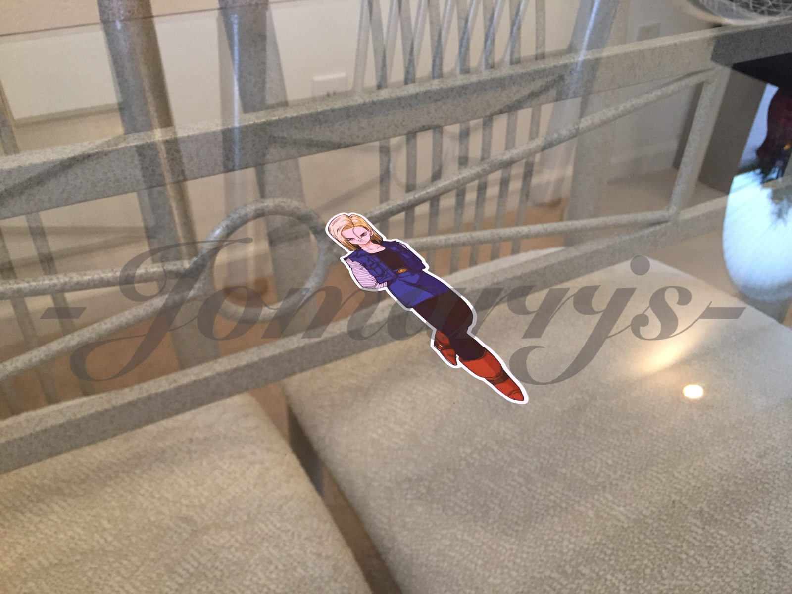 Dragon Ball Z Anime Android 18 Sticker Decal Vinyl Sign Comic DBZ