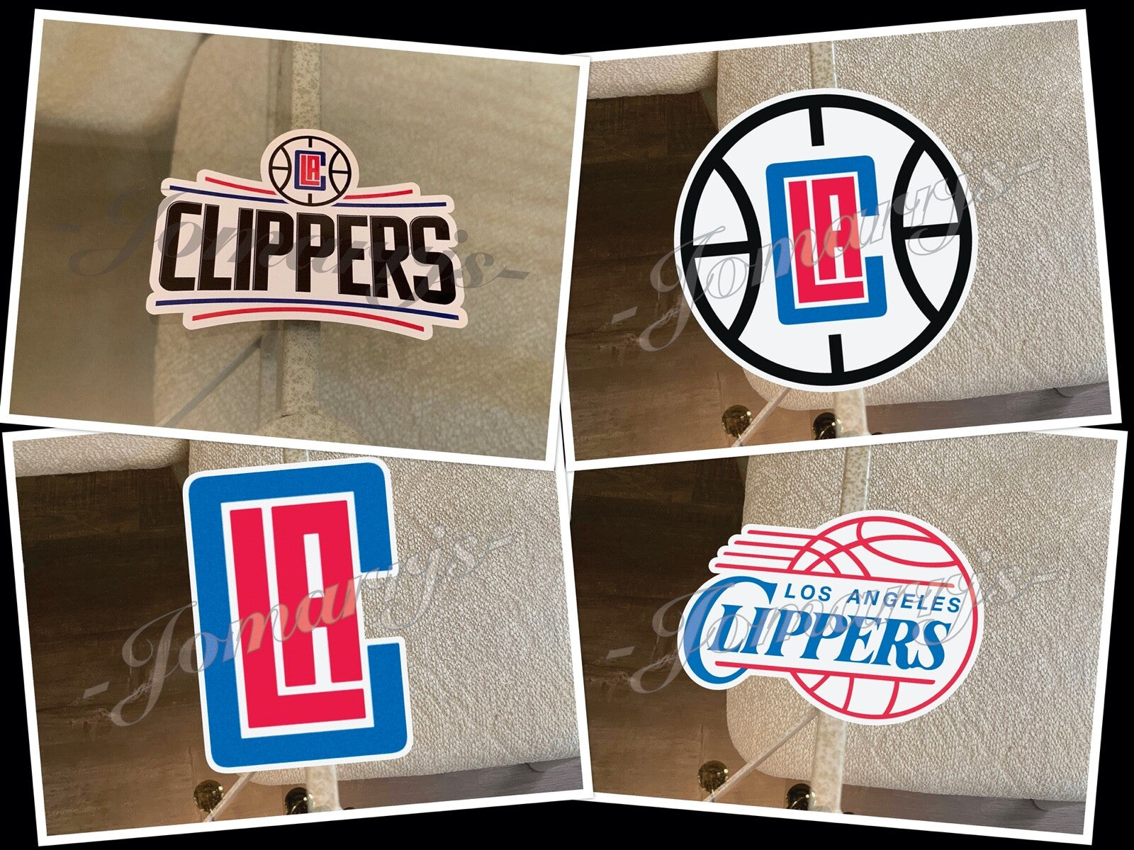 Los Angeles Clippers Logo NBA Sticker Decal Vinyl LA waterproof 2-18" phone car