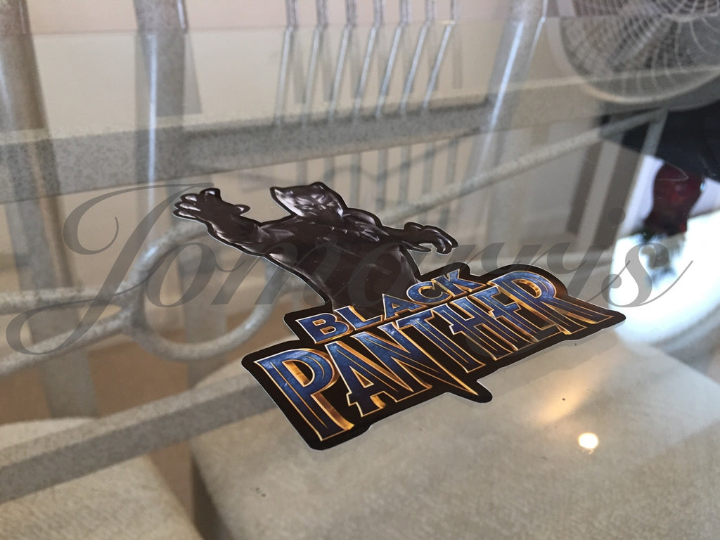 Marvel Black Panther Action Stickers Decal Vinyl Sign Comic Movie Avengers
