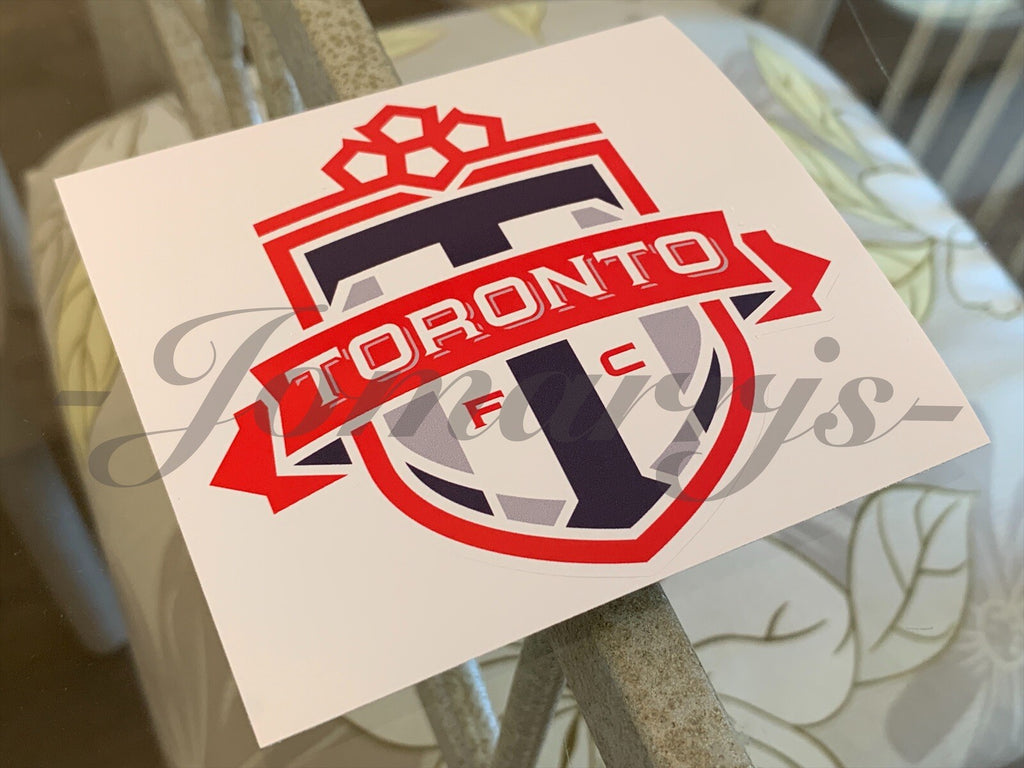 Toronto FC Football Club Team Logo MLS Sticker Decal #TheyWillSeeRed #TFCLive