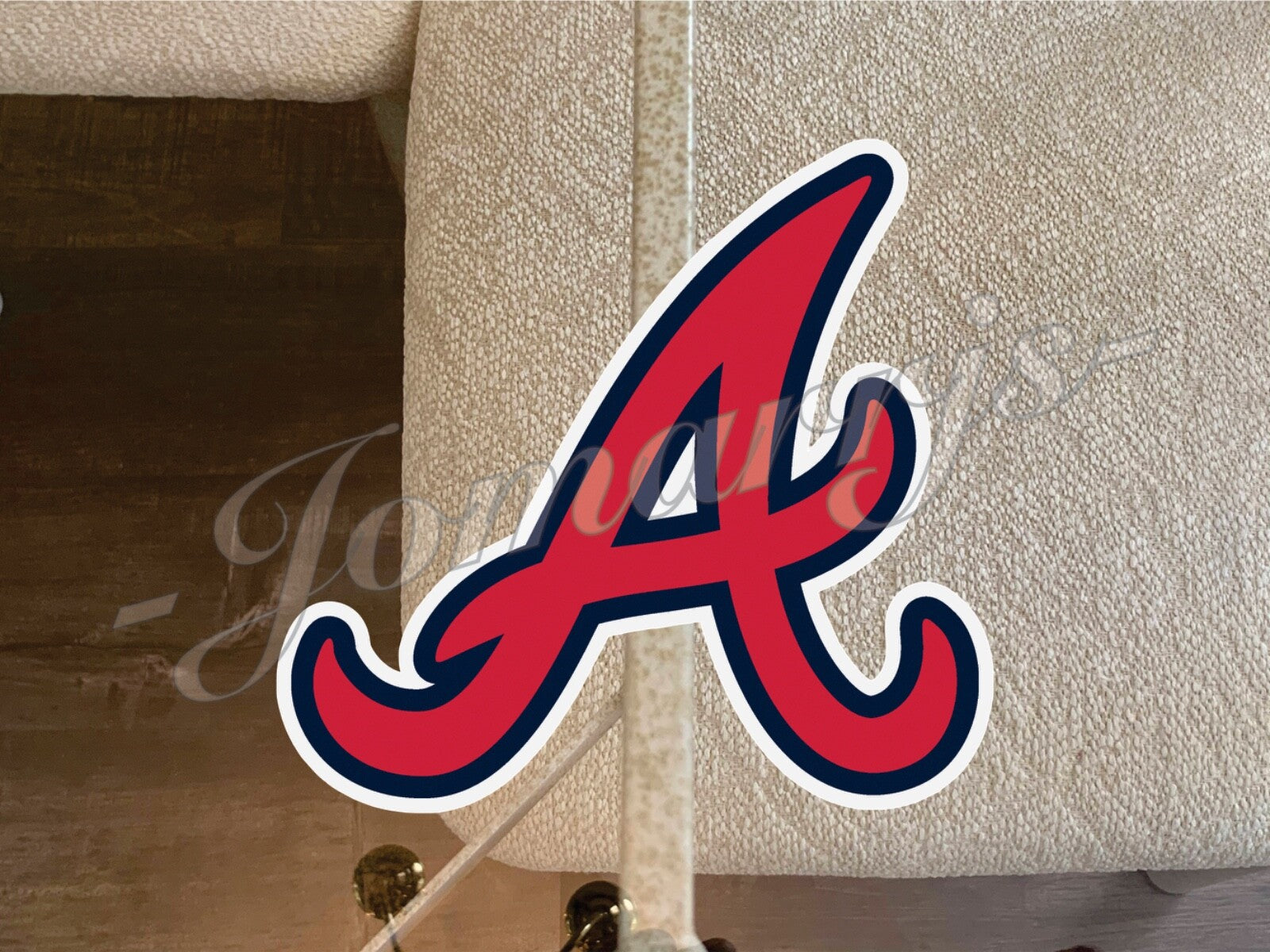 Atlanta Braves Baseball Team Logo MLB Sticker Decal #ForTheA 2"-18" waterproof