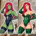 Batman Anime Poison Ivy Sticker Decal Vinyl laptop bikini fun DC Comics sexy