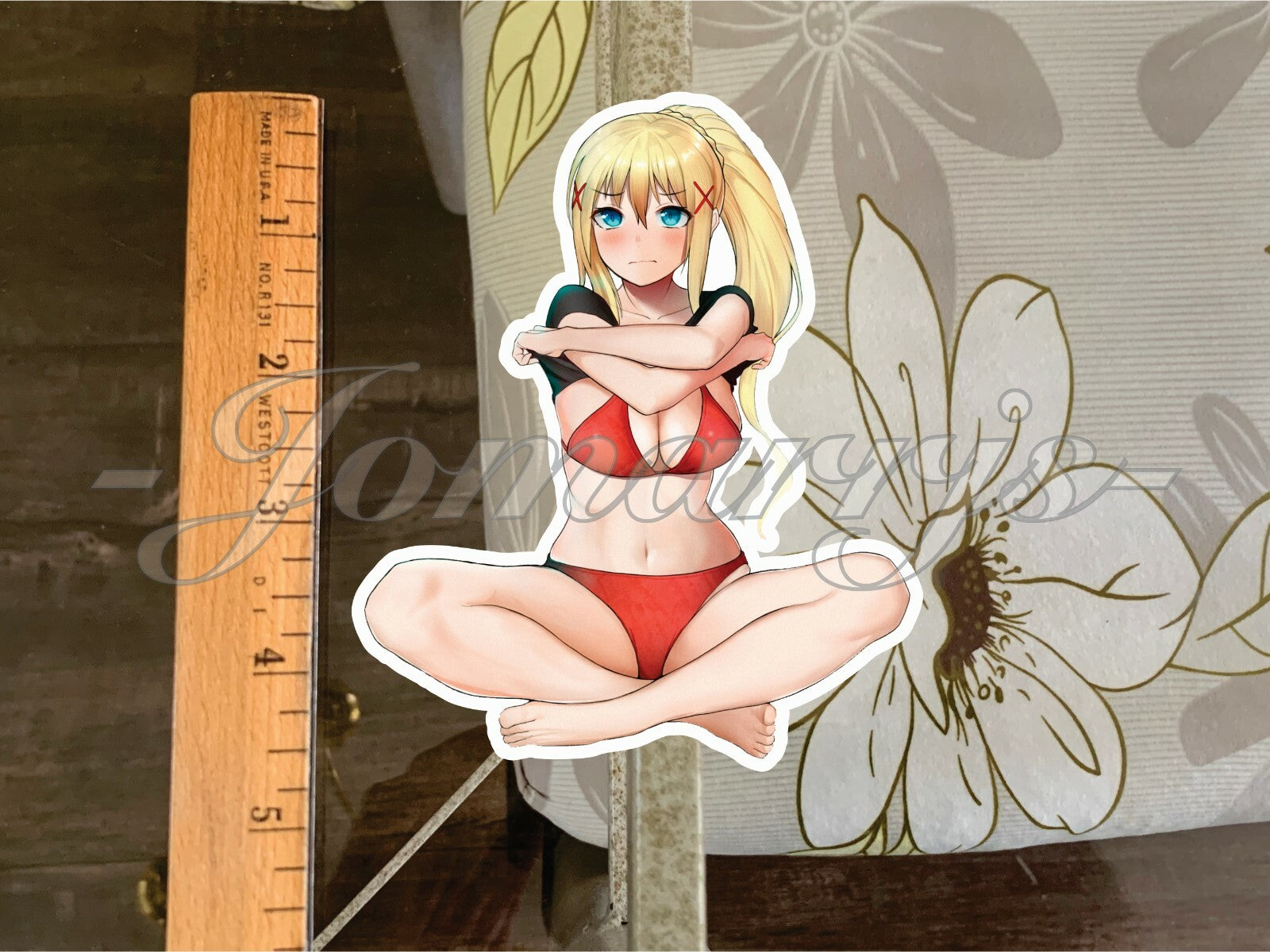 Kono Subarashii Anime - Darkness Bikini Sun Fun Sticker dustiness ford lalatina